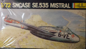 エレール/1/72/フランス空軍SNCASE SE.535ミストラル戦闘機/未組立品