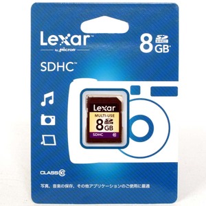 SDHCカード【8GB】CLASS10 レキサー・メディア Lexar HSB01438【即決】スタンダード★4960759174352 新品
