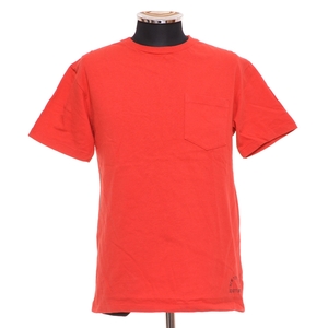 ●470715 Schott ショット ●クルーネックポケットTシャツ CREW-NECK POCKET TEE サイズS メンズ USA製 レッド