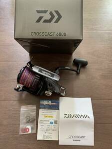 【新品未使用】17クロスキャスト6000＋PE 6号 DAIWA