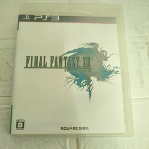 【PS3】 ファイナルファンタジーXIII [通常版］取扱説明書なし