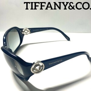 S15 TIFFANY&CO. ティファニー サングラス 　TF4003-B アトラス ラインストーン ウェリントン ブラック 黒 アイウェア