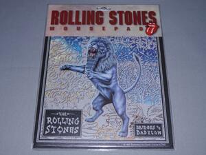 ローリングストーンズROLLING STONES マウスパッド 1998年日本公演 LPレコードCDリップ&タンLips&Tongue記念品Bridges to Babylon