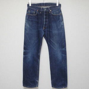 ■DENIME 旧ドゥニーム オリゾンティ■革パッチ XXタイプ デニム パンツ■w30 ストレート ジーンズ 初期 赤タブ■ビンテージ レプリカ