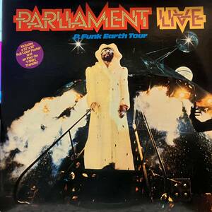 BIGポスター付き!!1977年 LOS ANGELSでのLIVE盤!! Parliament Live - P.Funk Earth Tour　２LP