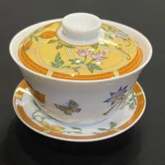 HERMES エルメス ラ・シエスタ 蓋付 緑茶  湯呑み蓋碗 中国茶