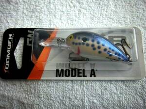 BOMBER MODEL A 2 1/8" 3/8OZ B06ASPP IN BEAUTIFUL SPECKLED PERCH COLOR 海外 即決