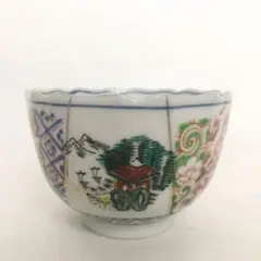 色絵　蕎麦猪口　骨董品