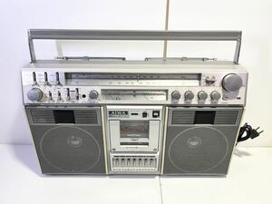 ◎1円〜AIWA ラジカセ CS-90X ジャンク品 アイワ ステレオカセットレコーダー 昭和レトロ ◎