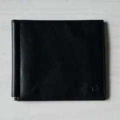 【新品・未使用品】OFFERMANN 本革 薄型 マネークリップ 二つ折財布