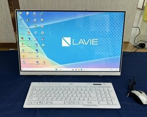 NEC エヌイーシー LAVIE Smart HA パソコン PC-SD19CCCAH Win10 Celeron 5205U 1.90GHz メモリ8GB HDD500GB 現状品 中古