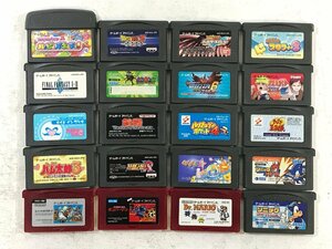 【まとめて20本】GBA ソフト ソニックバトル ドクターマリオ ボンバーマン メイドインワリオ ほか ゲームボーイアドバンス ◆