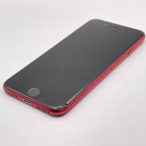 中古 ジャンク品扱い 画面割れ Apple アップル iPhone SE 第2世代 64GB (PRODUCT)RED SIMロック解除済み SIMフリー 1円 から 売り切り