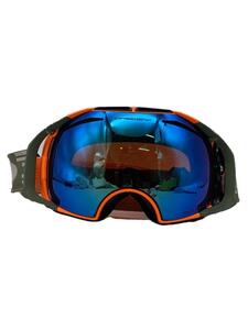 OAKLEY◆オークリー/スノーゴーグル/エアブレイク/オリーブオレンジ/PrizmTorch/難あり