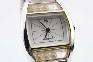ミキモト パール ブレスレットウォッチ 520316 クォーツ レディース 腕時計 MIKIMOTO