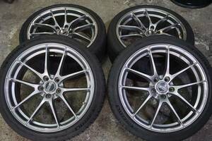 OZ Leggera HLT レッジェーラ 19in 8J +45 PCD112 VW フォルクスワーゲン ゴルフ アウディ ミシュラン 225/40R19 バリ溝 *388i