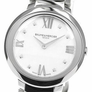 ボーム＆メルシェ Baume & Mercier プロメッセ 8Pダイヤ クォーツ レディース _803929