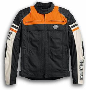 Harley Davidson・新品・純正・メンズ・メトンガ・スイッチバック・ライト・ライディングジャケット（L）