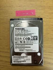 TOSHIBA 1TB HDD 5400rpm MQ01ABD100 （1）