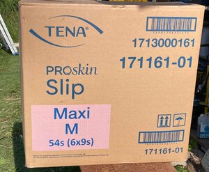 ◇未開封　TENA テーナ M PROskin Slip プロスキン スリップ Mサイズ 介護用おむつ　54シート　大人用