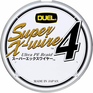 DUEL ( デュエル ) PEライン 釣り糸 スーパーエックスワイヤー4 (Super X-wire 4) 【 ライン 釣りライ