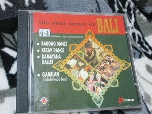 バリ島【CD】『The Best Music oｆＢＡＬＩ』/その昔からある伝統音楽や民族文化的音楽