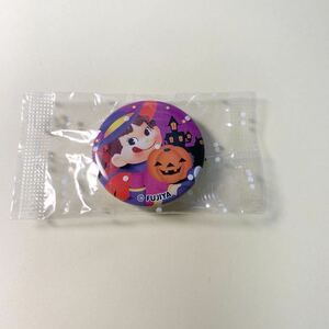 缶バッジ 不二家　ペコちゃん　ハロウィン　バッチ　未開封