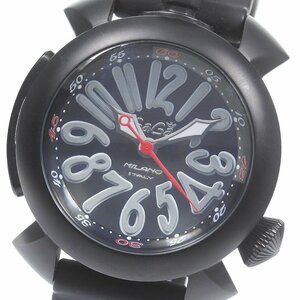 ガガミラノ GaGa MILANO 5042 ダイビング48MM 自動巻き メンズ 良品 _778208【ev10】