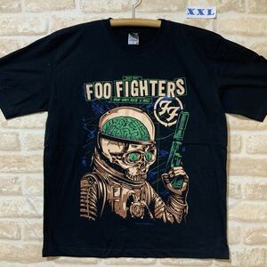 フーファイターズ Tシャツ　XXLサイズ　管J42 フー・ファイターズ（Foo Fighters）　バンドTシャツ