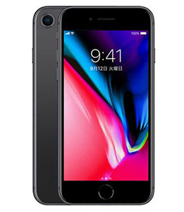 iPhone8[128GB] SIMフリー MX1D2J スペースグレイ【安心保証】