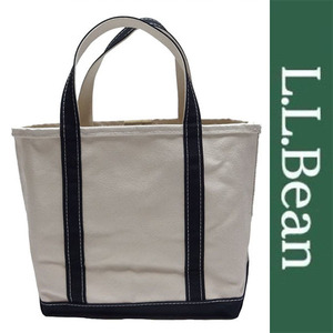 訳あり品 LLBean トート バッグ TOTE BAG エルエルビーン キャンバス ブラック ホワイト 手さげ かばん アメリカ USA アウトドア M 正規品