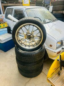 BBS R18in 7.5J アルミホイール 4本セット