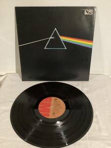 視聴確認済み　Pink Floyd 　ピンク・フロイド　THE　DARK SIDE OF THEMOON　LP　パンフレット付　レコード　EMI　