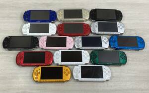 【ジャンク】 SONY PSP プレイステーション・ポータブル PSP-3000 9台 / PSP-2000 3台 / PSP-1000 3台 計15台 本体 まとめ売り