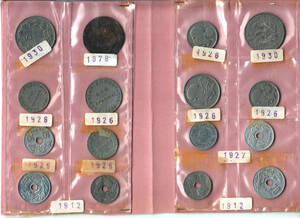 ギリシャ　コイン　1878, 1912, 1922, 1926,1930