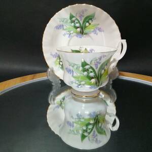 美品◇自宅保管 ロイヤルアルバート サマータイムシリーズ cheverell カップ＆ソーサー ROYAL ALBERT