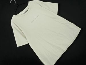 ネコポスOK Banner Barrett バナーバレット プリント Tシャツ size38/オフホワイト ■◆ ☆ dfc3 レディース