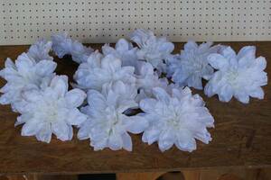 造花 : ダリア ホワイト Φ240 ×12輪