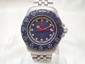 5056[T]TAG HEUERタグホイヤー/フォーミュラ１/レディース腕時計/370.508/プロフェッショナル 200ｍ/ブルー系