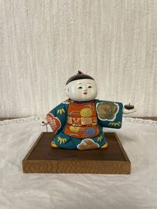 御所人形 こま 男の子 ヴィンテージ 昭和初期 郷土玩具 伝統工芸 人形 置物 