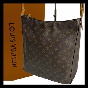 ★ LOUIS VUITTON ルイヴィトン ワンショルダーバッグ ハンドバッグ モノグラム 斜め掛け ルーピングGM M51145 メンズ レディース★