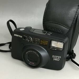 BF12/68　美品 ペンタックス PENTAX ESPIO 140 フィルムカメラ シャッターリモコン付き ブラック 動作確認済 中古品 コンパクトカメラ