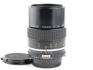 06631cmrk Nikon Ai NIKKOR 135mm F2.8 単焦点 中望遠レンズ Fマウント