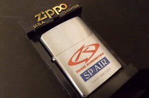 SP　AIR　チーム国光　コラボZIPPO　2001年3月生産　シリアルナンバー　665/2000