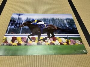 （20）競馬　ポスター　第67回日本ダービー　アグネスフライト　B2サイズ