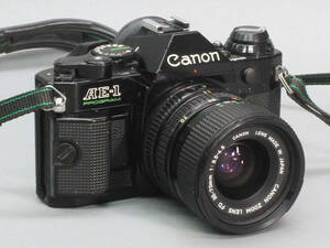 【09】CANON AE-1 PROGRAM ZOOM FD 35-70mm 3.5～4.5 レンズ付　レンズにクモリあり