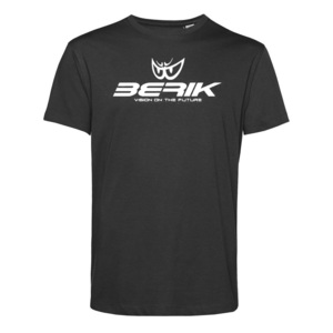 新作 BERIK ベリック プリント Tシャツ オーガニックコットン 237201 BLACK/WHITE XXLサイズ カジュアルライン 【バイク用品】