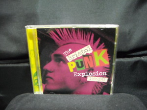 輸入盤CD/VA-THE BRISTOL PUNK EXPLOSION1977-1983UKハードコアパンクHARDCORE PUNKcortinasPIGSsocial securityLUNATIC FRINGEonslaught他