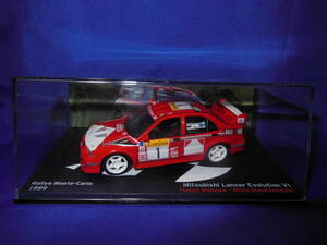 1/43　三菱　ランサーエボリューションⅥ　トミ・マキネン　WRC　1999年　モンテカルロ　LANCER EVOLUTION Ⅵ TOMMI MAKINEN