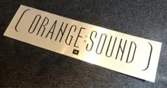 【オフィシャル品】JBL ORANGE SOUND ステッカー